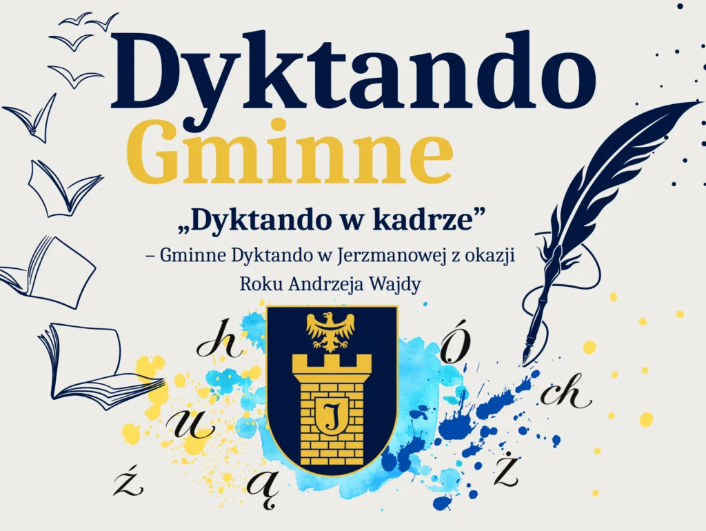 Dyktando w kadrze - dyktando gminne z okazji roku Andrzeja Wajdy