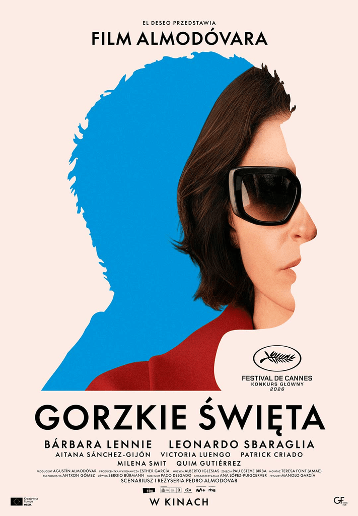 Plakat przedstawiający film o tytule Gorzkie święta.